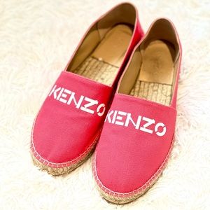 Kenzo pink espadrilles